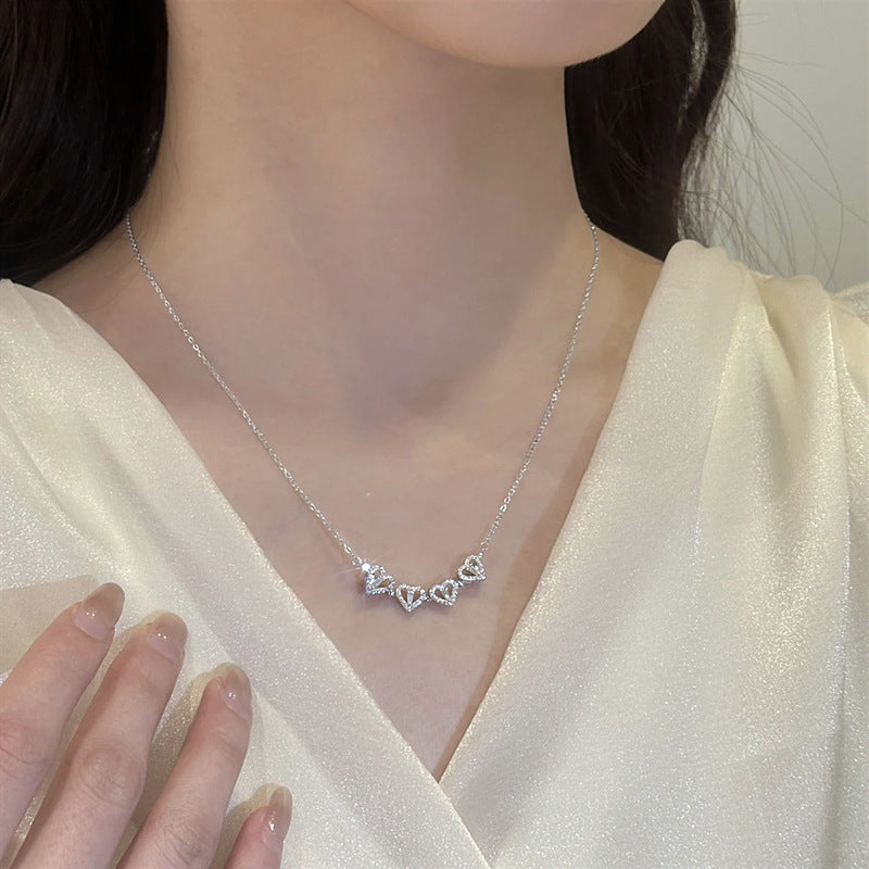 Four-Leaf Clover Titanium Steel Magnetic Necklace