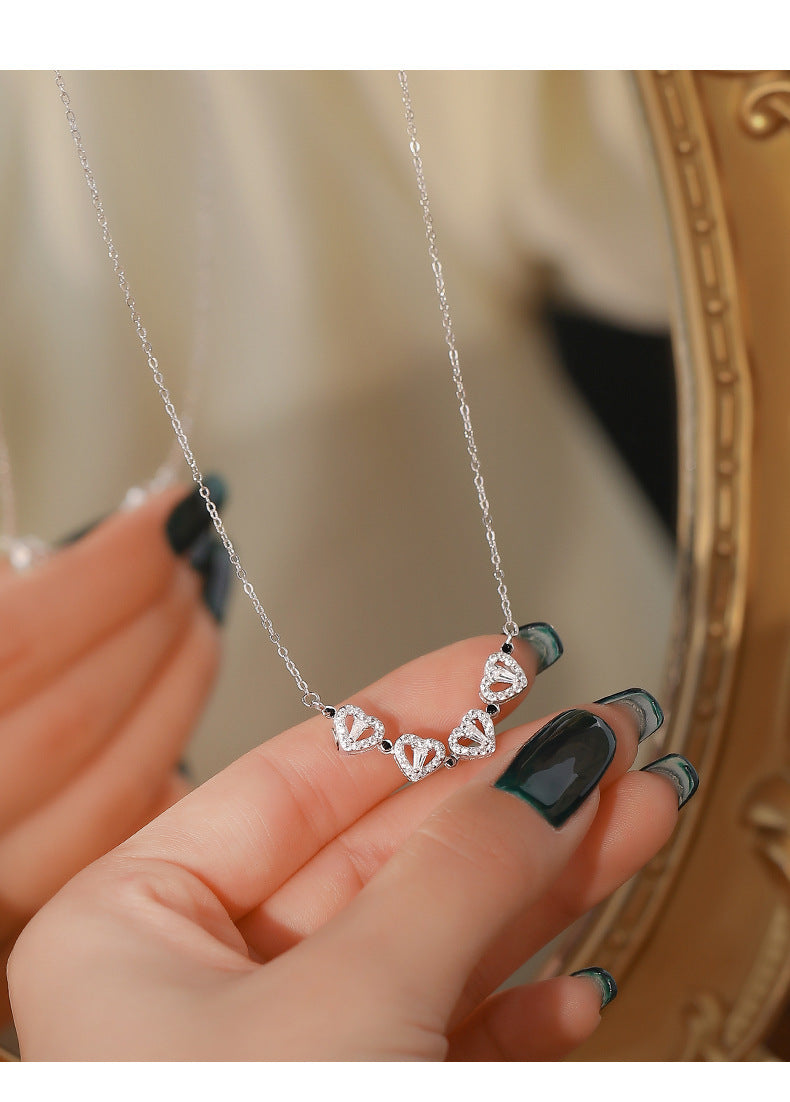 Four-Leaf Clover Titanium Steel Magnetic Necklace