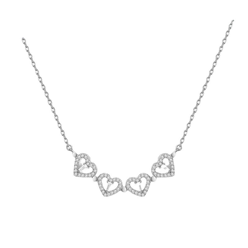 Four-Leaf Clover Titanium Steel Magnetic Necklace