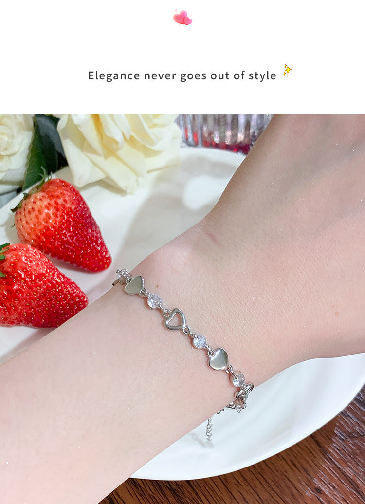 Loving Zirconium Bracelet