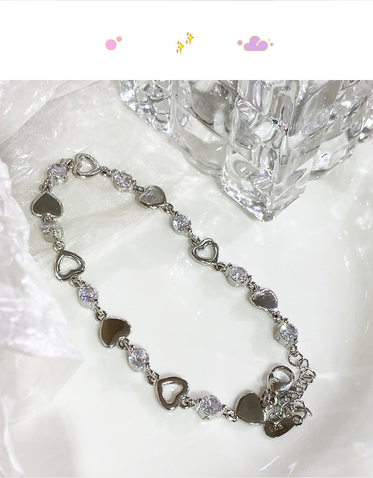 Loving Zirconium Bracelet