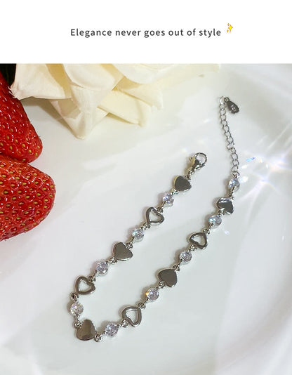 Loving Zirconium Bracelet