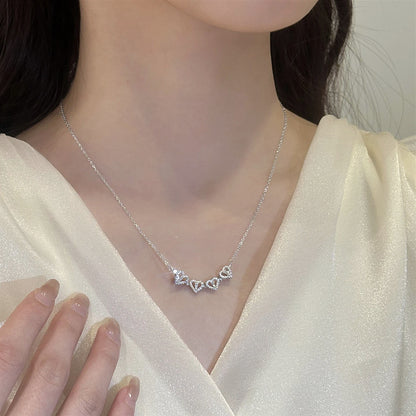 Four-Leaf Clover Titanium Steel Magnetic Necklace