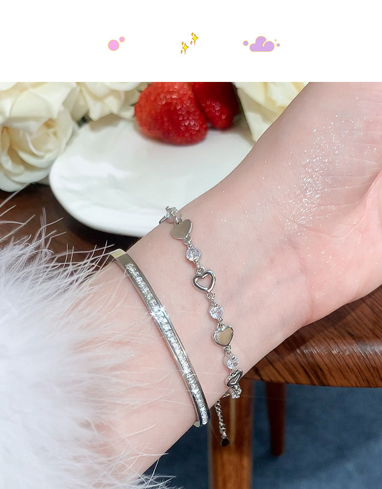 Loving Zirconium Bracelet