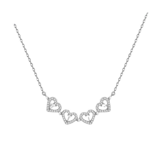 Four-Leaf Clover Titanium Steel Magnetic Necklace