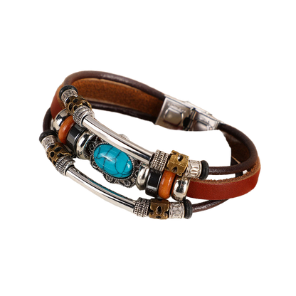 Boho Turquoise Bracelet Unique Stylish Accessory